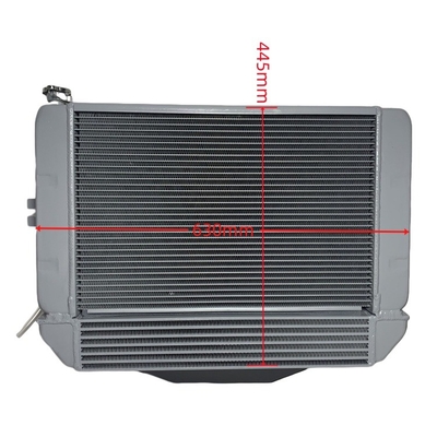 อะไหล่รถยก K9DH2-10101LD เครื่องเรเดียเตอร์ไฮดรอลิกสําหรับ HELI CPCD30 สีเทา