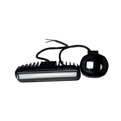โซนอุตสาหกรรมสีแดง แสงเตือนพื้นที่สําหรับรถยก 10-80v ปี 2007 LED คําเตือน