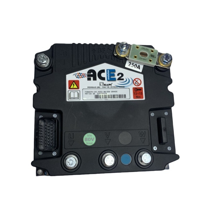 ZAPI ACE2 80/350 FZ8227A AC Motor Controller ส่วนประกอบเหล็กและพลาสติกรวม